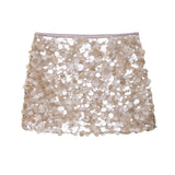 Marylyn Mermaid Sequined Mini Skirts