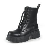 Matija Platform Ankle Combat Boots watereverysunday