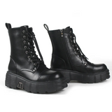 Matija Platform Ankle Combat Boots watereverysunday