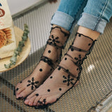 Mesh Ankle Tulle Socks - 7 Styles watereverysunday