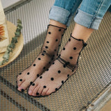 Mesh Ankle Tulle Socks - 7 Styles watereverysunday