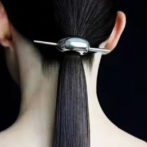 Metal Arc Ponytail Hairpin watereverysunday