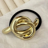Metal Bubble Knot Ponytail Hair Tie