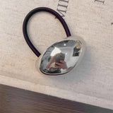 Metal Bubble Ponytail Elastic Hair Tie
