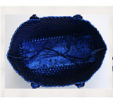 Metallic Woven Tote Bag - 16 Colors watereverysunday