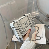 Mia 2D Illustrated Mini Crossbody Bag