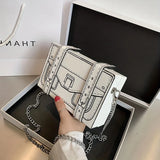 Mia 2D Illustrated Mini Crossbody Bag