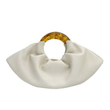 Mila Ruched Round Handle Dumpling Bags - 2 Colors watereverysunday