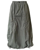 Milla Nylon Drawstring Cargo Skirt