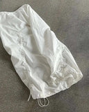 Milla Nylon Drawstring Cargo Skirt