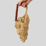 Mini Conch Shell Straw Bag