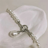 Mirabella Pearl Heart Convertible Necklace