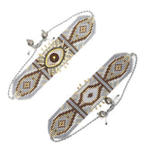 Miyuki Beads Evil Eye Amulet Bracelet - 4 Colors watereverysunday