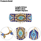 Miyuki Beads Evil Eye Amulet Bracelet - 4 Colors watereverysunday