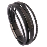 Multi-layer Leather Bracelet watereverysunday