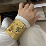 Muro Face Figure Cuff Bracelet