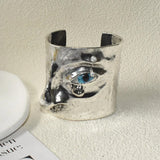 Muro Face Figure Cuff Bracelet