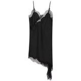 Natalia Lace Trim Satin Slip Top