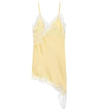 Natalia Lace Trim Satin Slip Top
