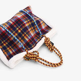 Nesma Ropework Wool Felt Tartan Tote