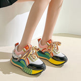 Nicola Pearl Laced Sneakers - 2 Colors watereverysunday