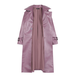 Nima Faux Leather Trench Coats - 2 Colors watereverysunday