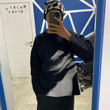 Nima Girl Print Knit Sweater