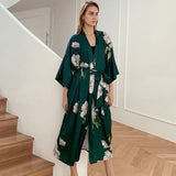 Nina Floral Print Kimono Robe