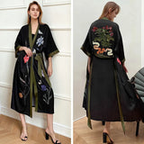 Nina Floral Print Kimono Robe