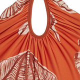 Nita Seashell Print Drawstring Bikini Swimsuits watereverysunday
