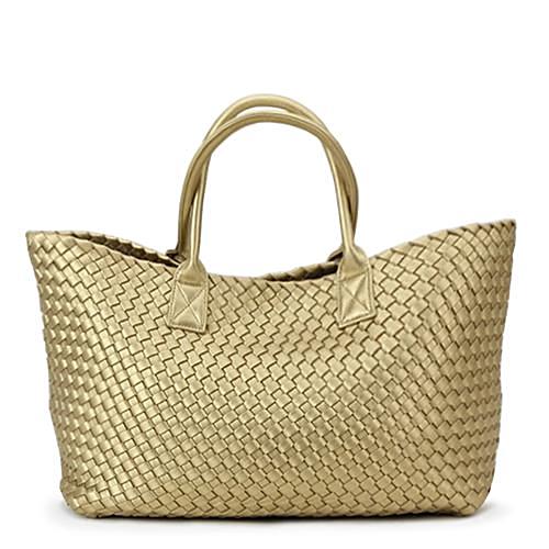 Nizza Faux Leather Woven Bags - 24 Colors – watereverysunday