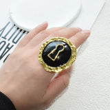 Noir Éclat Lock Jewelry Collection