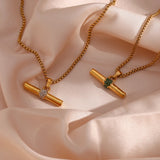 Nora Bar Pendant Necklace