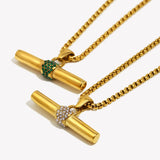 Nora Bar Pendant Necklace