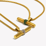 Nora Bar Pendant Necklace