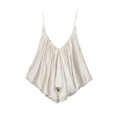 Norma Draped Satin Slip Top