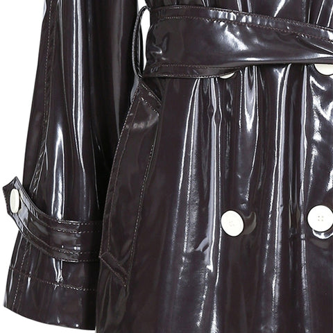 Nova Patent Leather Trench Coats - 3 Colors