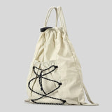 Olga Japanese Drawstring Utilitarian Backpacks