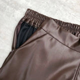 Ophelia Faux Leather Maxi Skirts watereverysunday