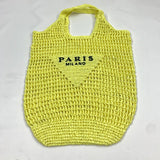Paris Milk Cotton Knit Mesh Totes - 6 Colors watereverysunday