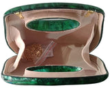 Pearlescent Acrylic Box Clutch - 4 Colors watereverysunday