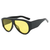 Polina Oversized Shield Sunglasses