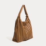 Portia Pleated Faux Leather Hobo Bags - 5 Colors watereverysunday