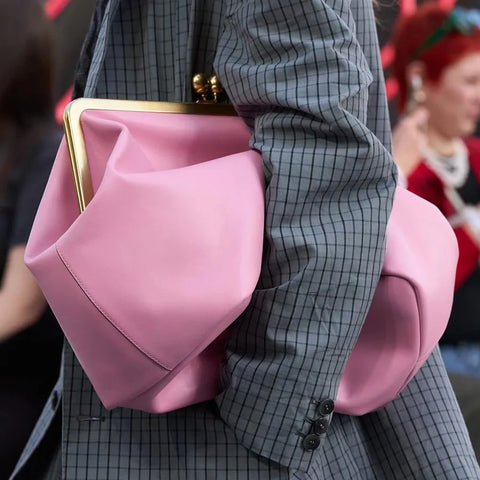 Portia Sculpted Frame Large Clutch Bag