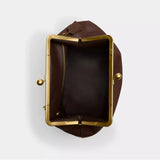 Portia Sculpted Frame Large Clutch Bag