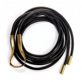 Rafaeli Sculptural Gold Buckle Wrap Belt