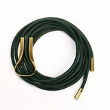 Rafaeli Sculptural Gold Buckle Wrap Belt