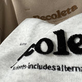 Recoleta Fonts Sweatshirts - 2 Colors watereverysunday