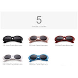 Retro Oval Acetate Sunglasses - 5 Colors watereverysunday