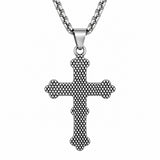 Retro Skull Cross-Motif Necklace